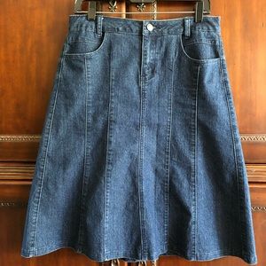 Denim / jean Skirt